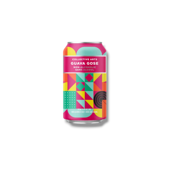 Collective Arts Guava Gose Non-Alcoholic (355mL)