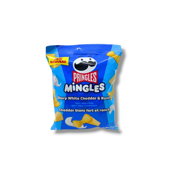 Pringles Mingles Sharp White Cheddar & Ranch (56g)