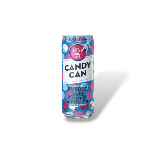 Candy Can Sparkling Bubblegum Drink (330mL)