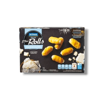 Krinos Filo Mini Rolls Feta & Ricotta Cheese (454g)