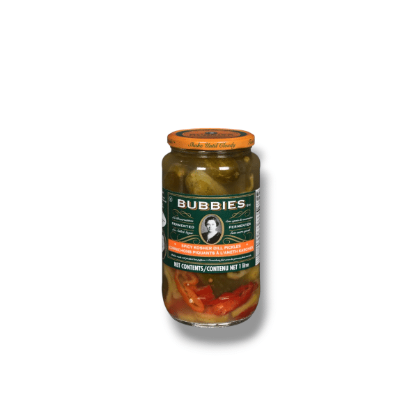 Bubbies Spicy Kosher Dill Pickles (1L)