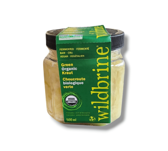 Wildbrine Green Organic Kraut (500mL)