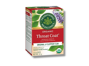 Traditional Medicinals Organic Throat Coat With Slippery Elm (32g)