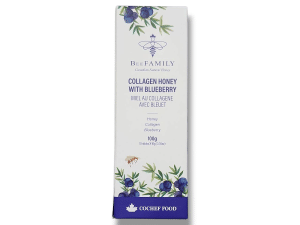 BeeFamily Collagen Honey With Blueberry (10x10g)
