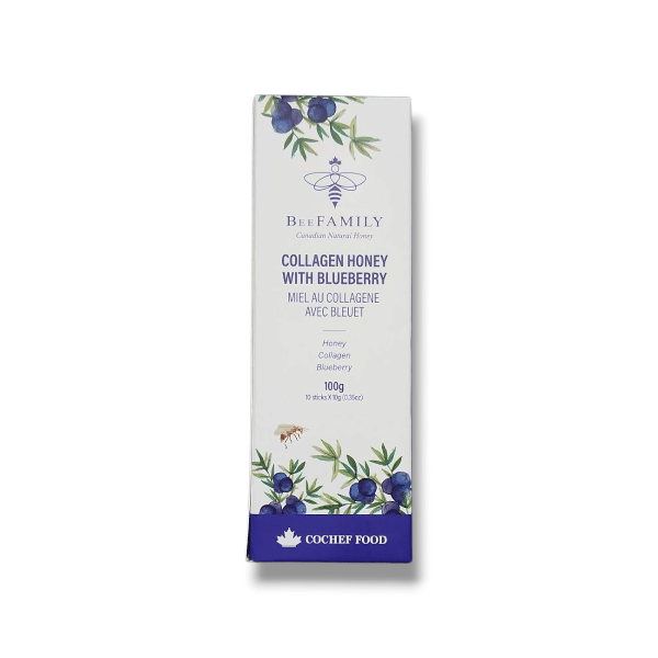 BeeFamily Collagen Honey With Blueberry (10x10g)