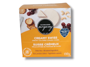 Fauxmagerie Zengarry Creamy Swiss Creamy Cultured Cashew Wheel (150g)