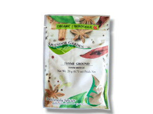 Splendor Garden Organic Thyme Ground (20g)