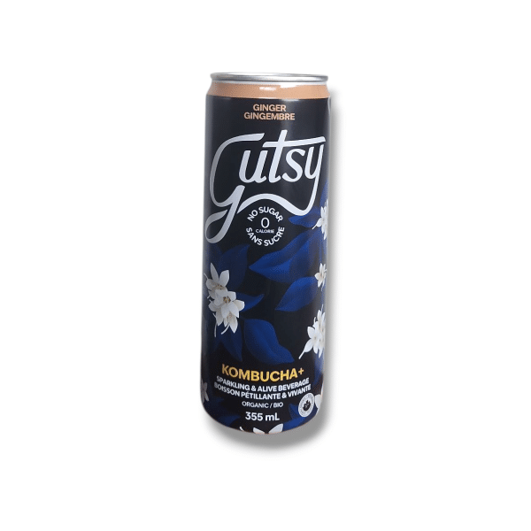 Gutsy Ginger Kombucha (355mL)