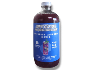Simply Cocktails Blueberry Lavender Mixer (480mL)