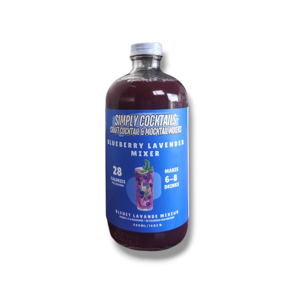 Simply Cocktails Blueberry Lavender Mixer (480mL)
