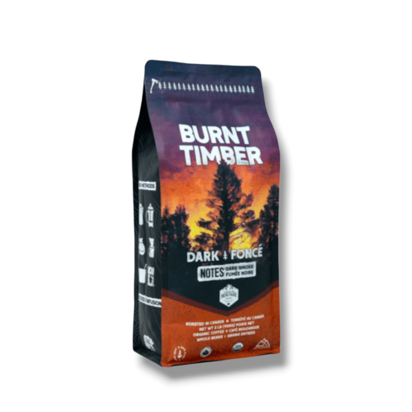 Burnt Timber Organic Coffee – Whole Bean (340g)