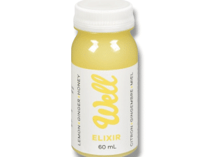 Well Elixir Lemon, Ginger & Honey (60mL)