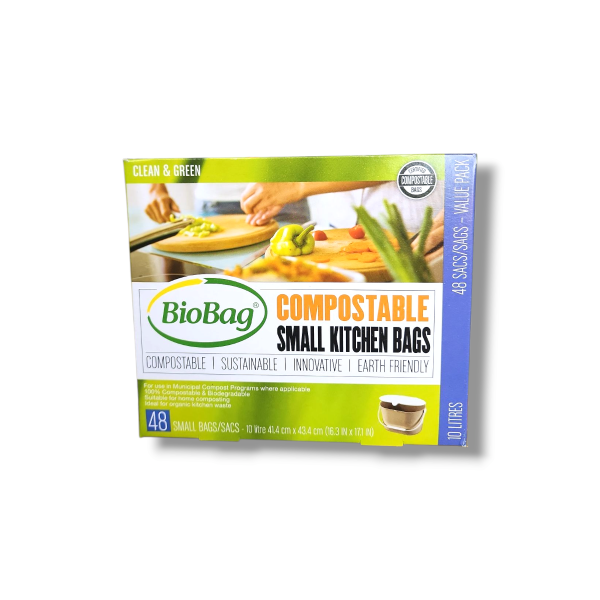 BioBag Compostable Small Kitchen Bags (48bags)