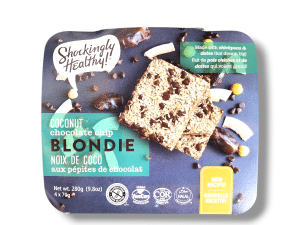 Shockingly Healthy Coconut Chocolate Chip Blondie (280g)