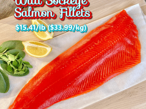 WILD SOCKEYE FILLETS