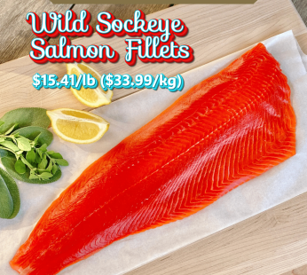 WILD SOCKEYE FILLETS