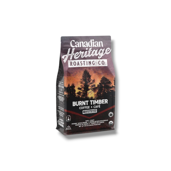 Candian Heritage Burnt Timber Coffee Dark Whole Bean (340g)