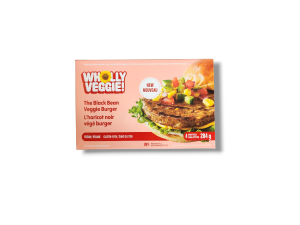Wholly Veggie The Black Bean Veggie Burger (284g)