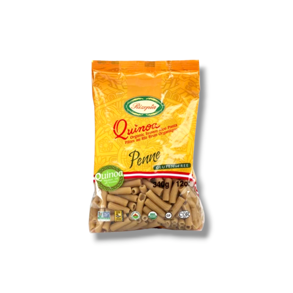 Rizopia Quinoa Organic Brown Rice Penne (340g)