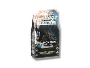 Canadian Heritage Salmon Run Medium Milk Chocolate, Nutty Whole Bean (340g)
