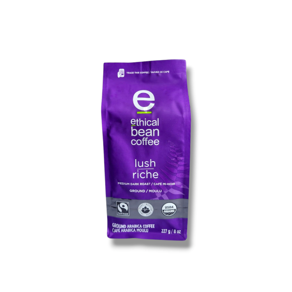 Ethical Bean Coffee Lush Riche Medium Dark Roast (227g)