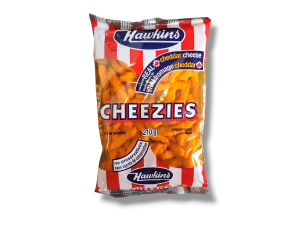 Hawkins Cheezies Corn Snacks (210g)