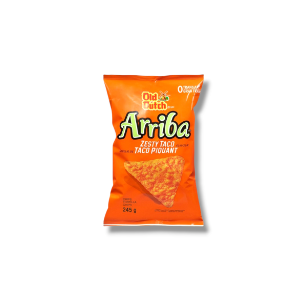 Old Dutch Arribo Zesty Taco Chips (245g)