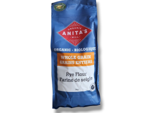 Anita's Organic Whole Grain Rye Flour (1Kg)