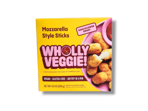 Wholly Veggie Vegan Mozzarella Style Sticks (250g)