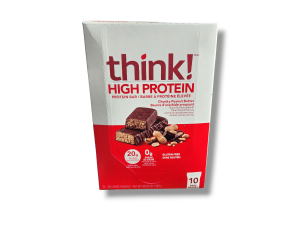 Think High Protein Bar Chunky Peanut Butter (10x60g)
