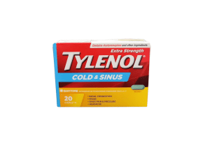 Tylenol Exrta Strength Cold & Sinus (20 daytime caplets)