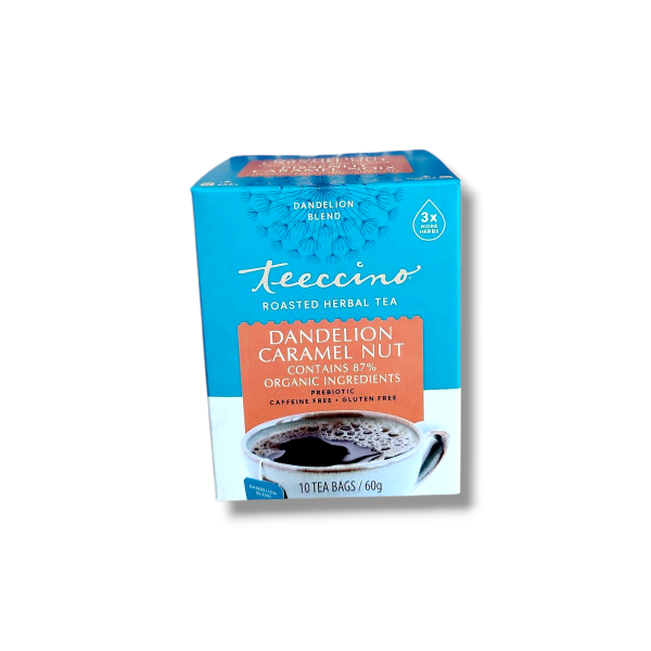 Teeccino Organic Dandelion Caramel Nut (60g)