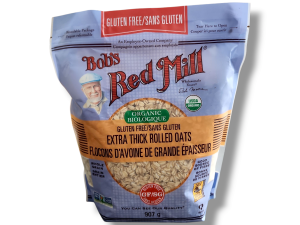 Bob's Red Mill Organic Gluten-Free Extra Thick Rolled Oats (907g)