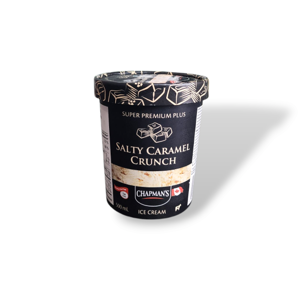Chapman's Salty Caramel Crunch Ice Cream (500mL)