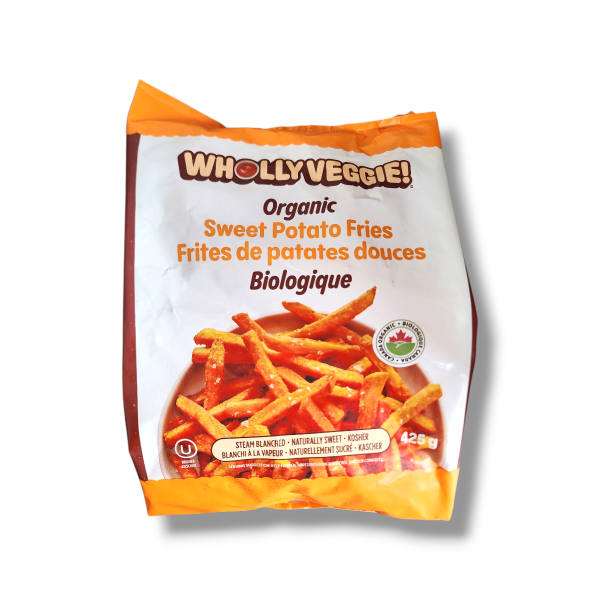 Wholly Veggie Organic Sweet Potato Fries (425g)