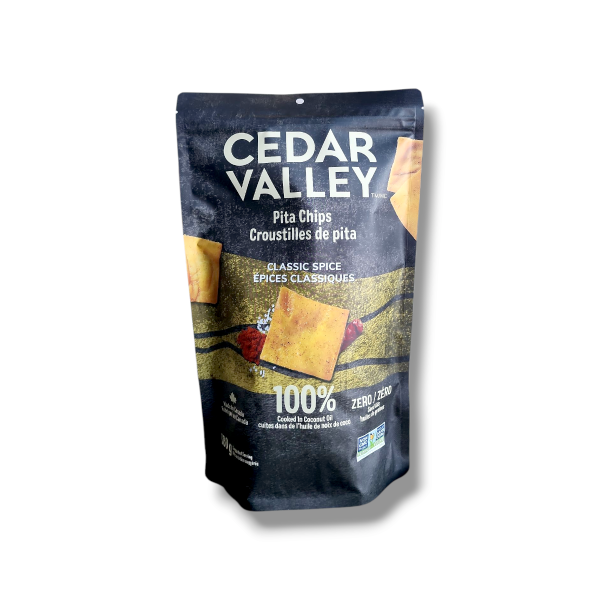 Cedar Valley Pita Chips Classic Spice (180g)