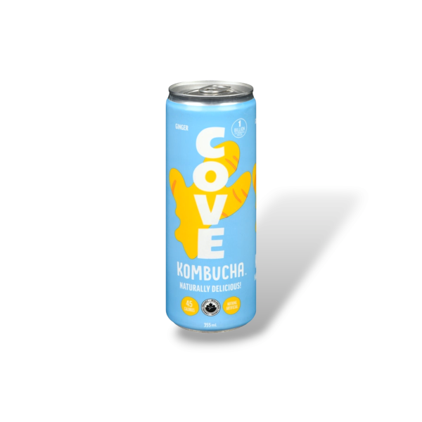 Cove Kombucha Ginger (355mL)
