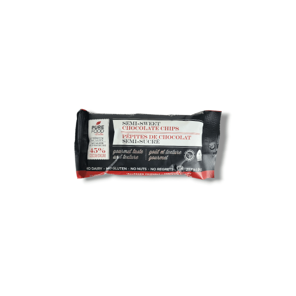 Pure Food Semi-Sweet Chocolate Chips (255g)