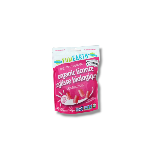 YUMEARTH Organic Strawberry Licorice (142g)