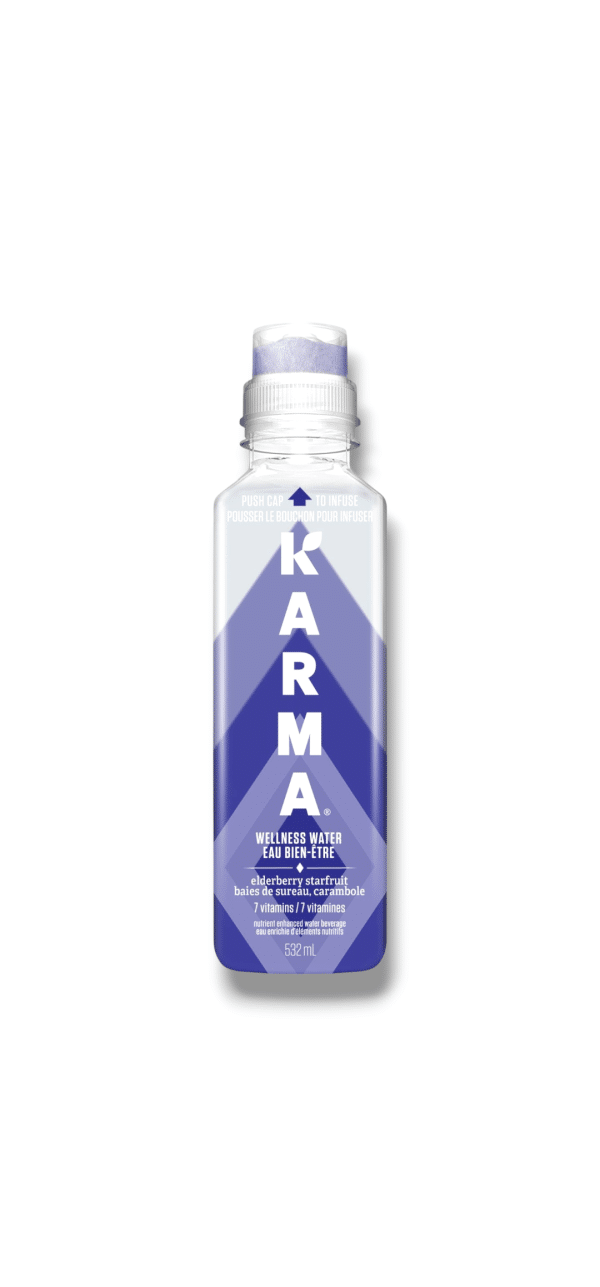 Karma Wellness Water Elderberry Starfruit (532mL)