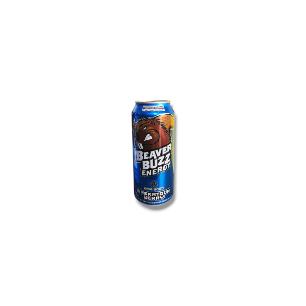 Beaver Buzz Energy Saskatoon Berry (473mL)