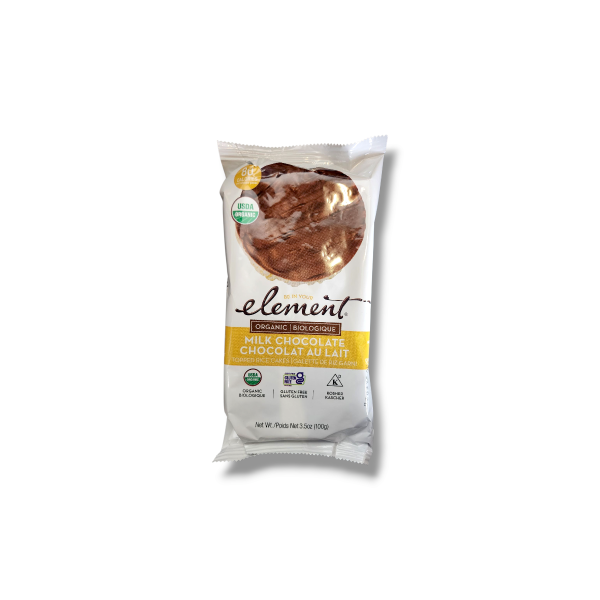 Element Organic Milk Chocolate Topped Rice Cakes (100g)
