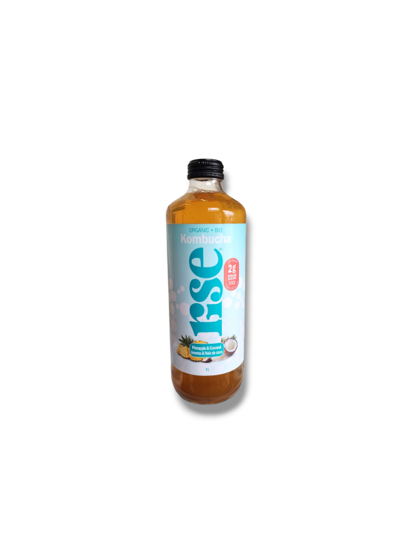 Rise Kombucha Pineapple & Coconut (1L)
