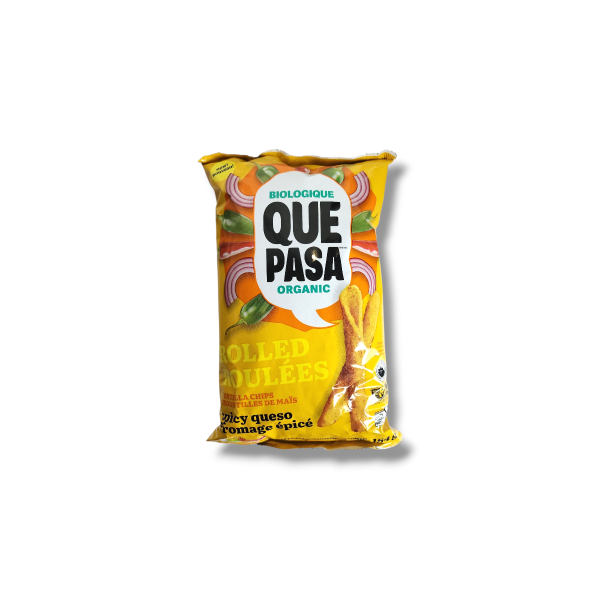 Que Pasa Organic Rolled Spicy Queso (184g)