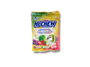 Hi-Chew Fruity Chewy Candy Grape,Green Apple, & Strawberry (100g)