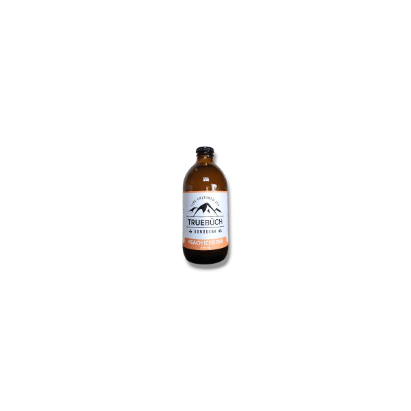 Truebuch Kombucha Peach Iced Tea (355mL)
