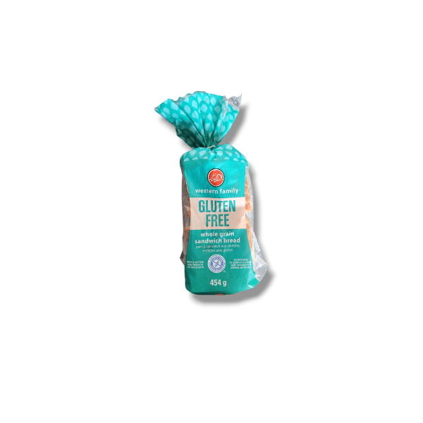Western Family Gluten Free Whole Grain Bread (454g)