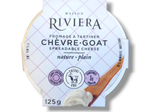 Maison Riviera Goat Spreadable Cheese Plain (125g)