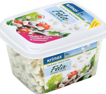 KRINOS Crumbled Feta 170 g (Shake-it pack)