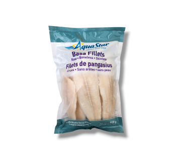 Aquastar Basa Fillets Raw Boneless Skinless (908g)
